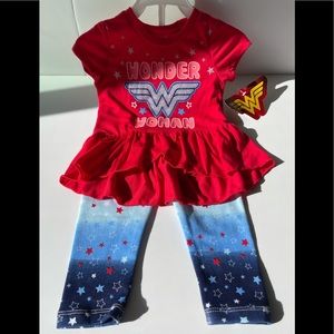 Wonder Woman Top & Leggings